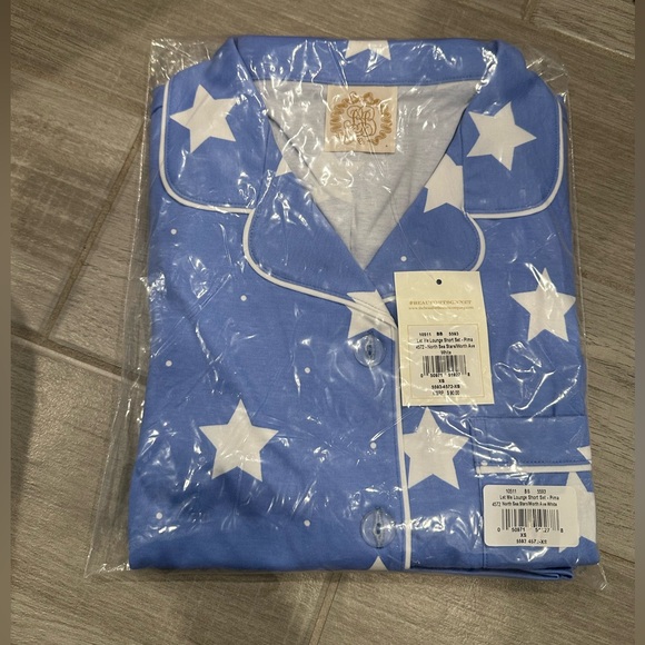 Beaufort Bonnet North Sea Star Short Sleeve Women Pajama Set- Size XS - Picture 2 of 2